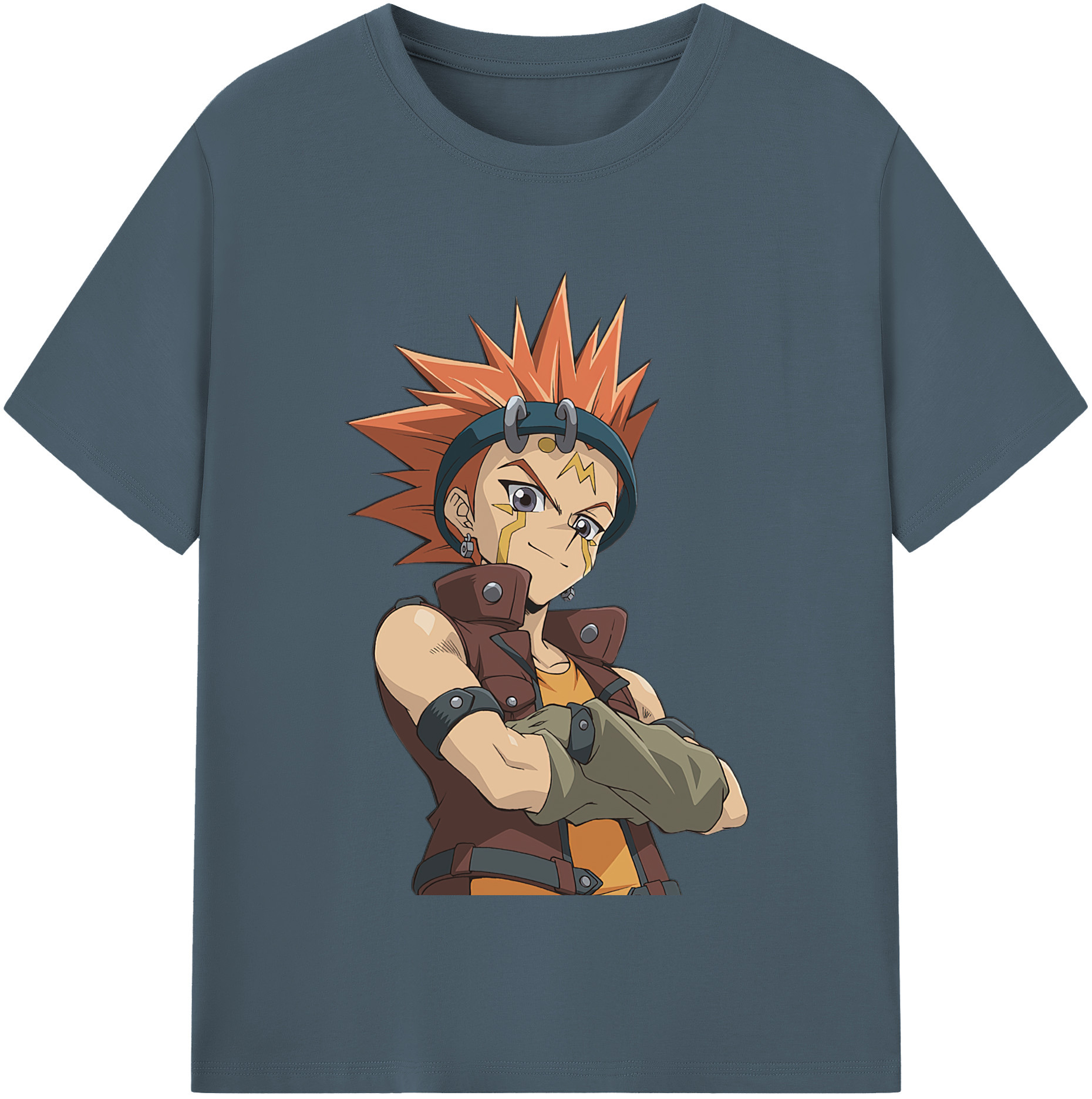 （画像用） 遊☆戯☆王 Yu-Gi-Oh! 綿100％半袖Tシャツ（フロントプリント）
